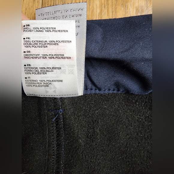 $79 NWT Men M Alpha Camp Travel Pants Water Wind Resistant Fleece Lined Hiking - Picture 9 of 14